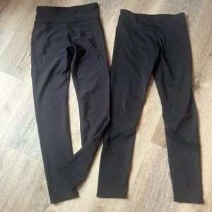 2 girls legging Old Navy Active size 10/12